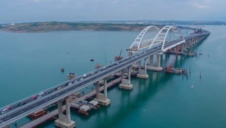 При строительстве Крымского моста погиб рабочий