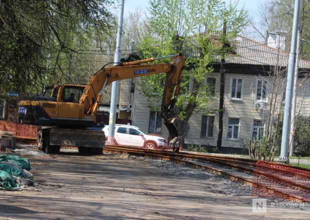 Через пробки к комфорту: смотрим, как продвигается ремонт трамвайных путей в Нижнем Новгороде - фото 110
