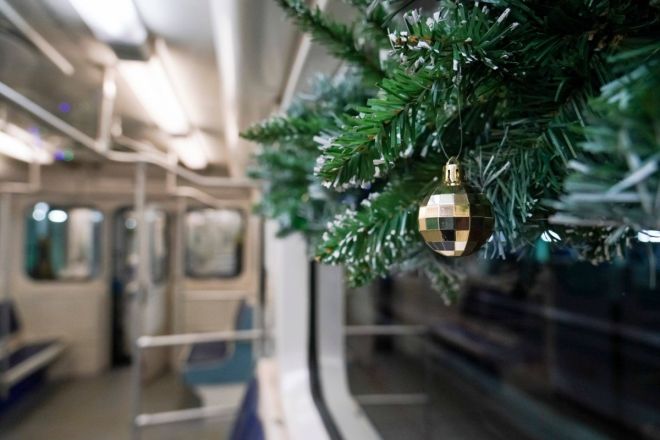 Вагоны нижегородского метро украсят к Новому году - фото 3