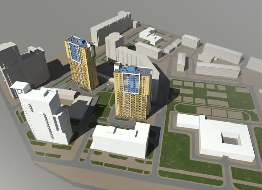 Проект строительства двух 24-этажных домов отклонили в Нижнем Новгороде - фото 1