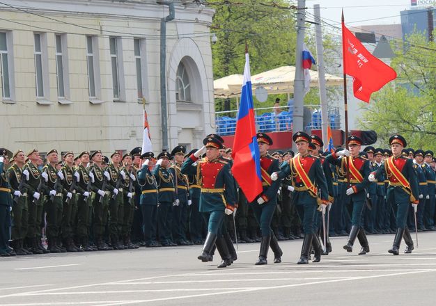 В Нижнем Новгороде состоялся парад в честь 74-й годовщины Победы - фото 23