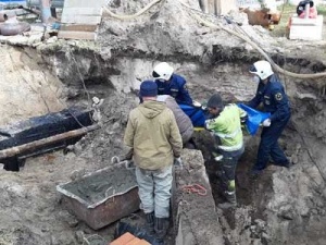 Рабочего в Дзержинске придавило грунтом