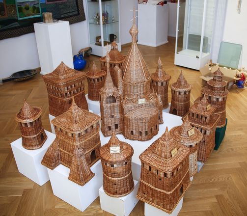 Большой макет Нижегородского кремля из лозы представят на выставке в НГХМ - фото 1