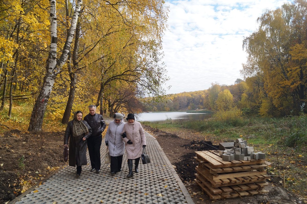 Приокчане оценили обновленные территории Щелоковского хутора - фото 1