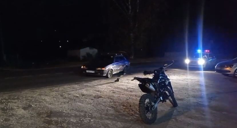 Подросток на мотоцикле пострадал в ДТП в Нижегородской области - фото 1