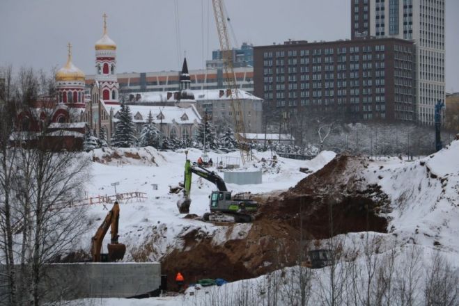 Нижегородцам показали новые фото со стройплощадок IT-кампуса «Неймарк» - фото 5