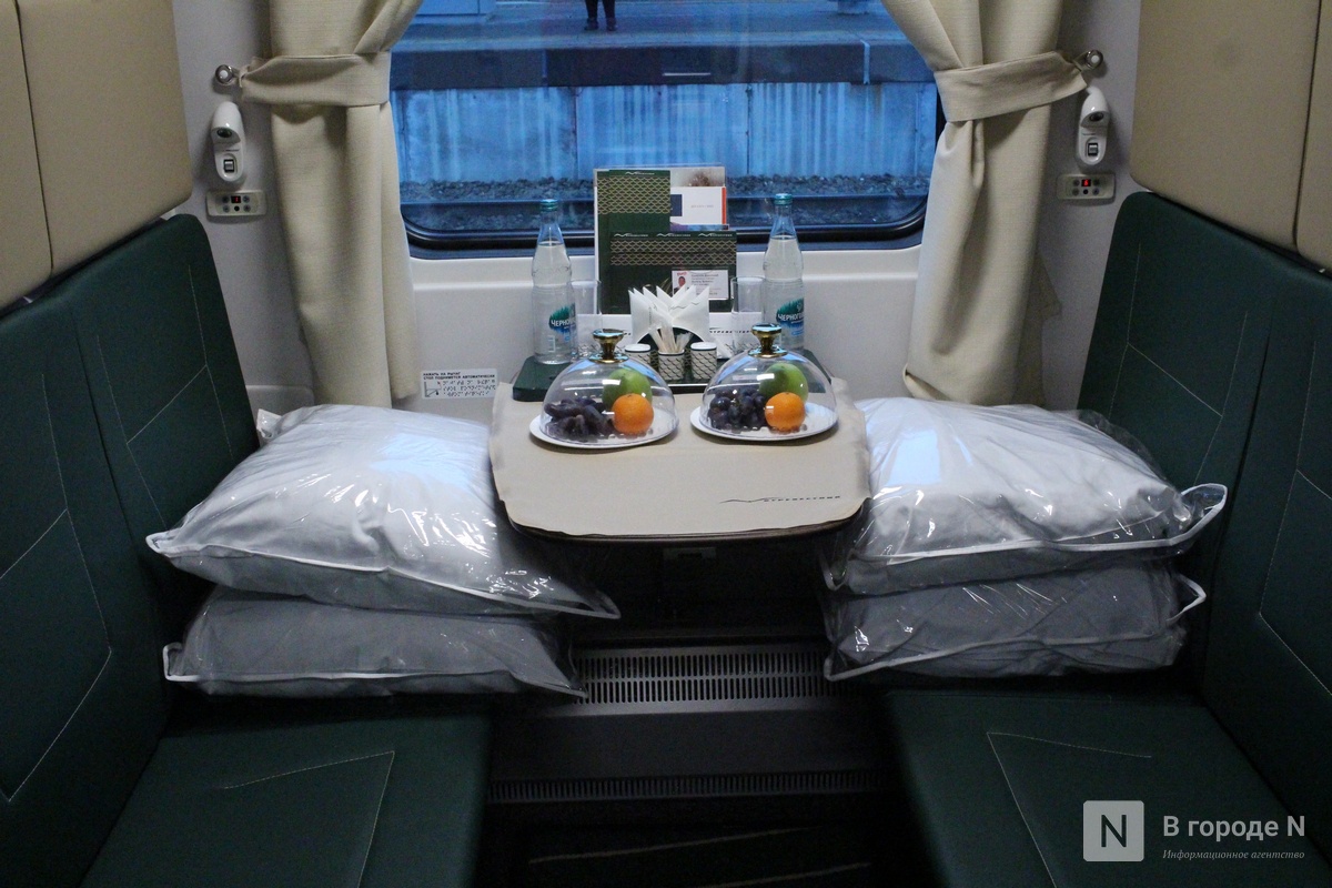 Нижегородцам показали новый двухэтажный поезд &laquo;Буревестник&raquo; изнутри - фото 1