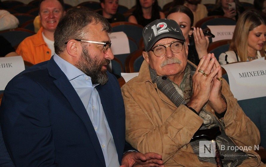 Никита Михалков посетил церемонию закрытия кинофестиваля в Нижнем Новгороде