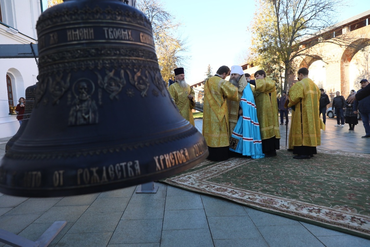 Колокола храма в Нижегородском кремле освятили 7 октября - фото 1