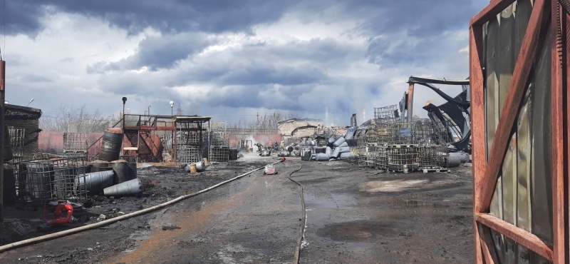 Пожар в Дзержинске полностью ликвидирован - фото 1