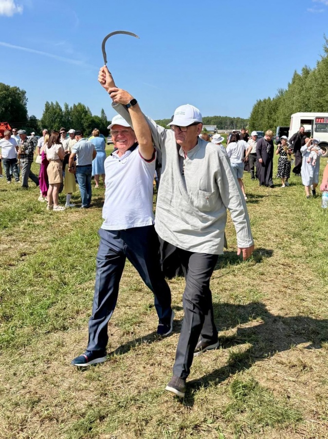 Председатель нижегородского парламента вспомнил, как был комбайнером - фото 2