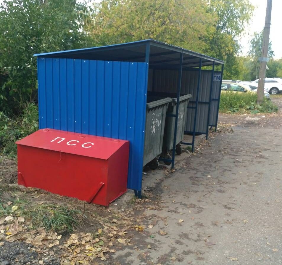 Десять современных контейнерных площадок оборудовали в Приокском районе