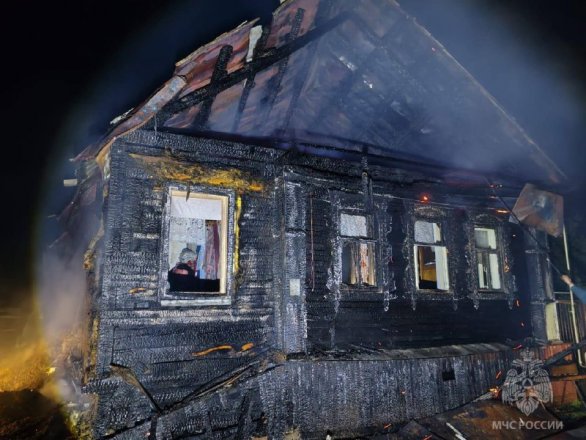 Смертельный пожар произошел в Нижегородской области - фото 1