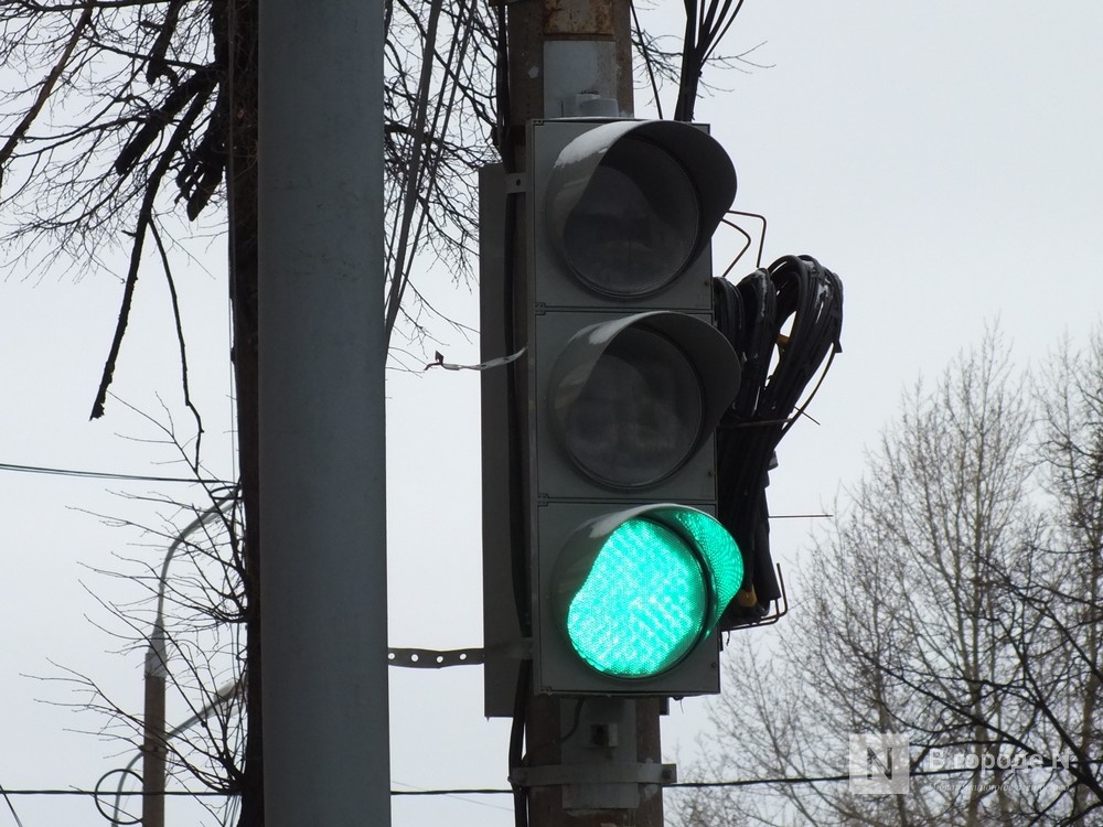 Новые светофоры установят в двух районах Нижнего Новгорода