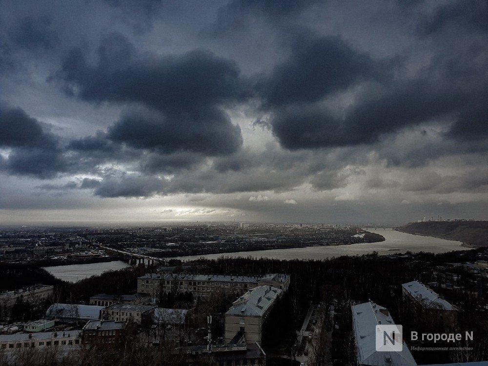 За 20 минут жители Нижегородской области увидели дождь, град и радугу - фото 1