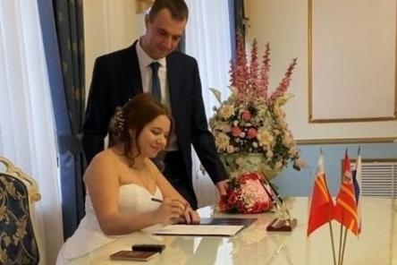 Мобилизованный из Дзержинска заключил брак в Смоленской области