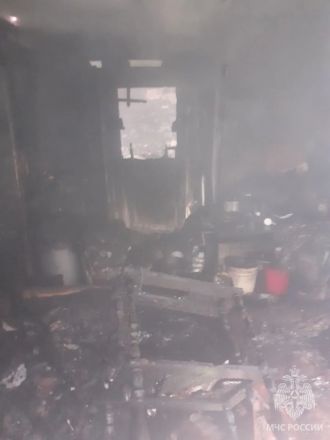 Тело женщины обнаружили после пожара в частном доме в Нижегородской области - фото 2