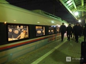 Количество перевезенных скоростными поездами пассажиров выросло на 14% в январе—октябре 2019 года