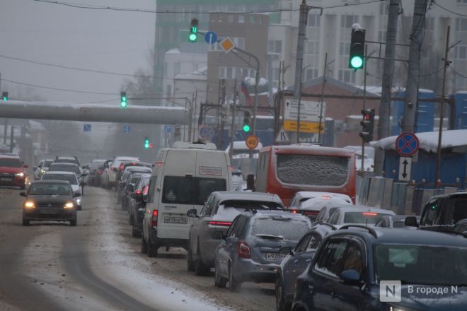 Снежный циклон &laquo;Валли&raquo; обрушился на Нижний Новгород: фоторепортаж - фото 66