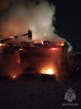 Пенсионерка погибла в пожаре в Навашинском районе - фото 3