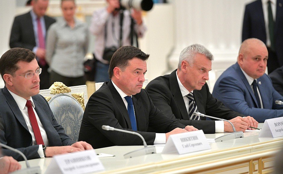 Глеб Никитин встретился с Владимиром Путиным и другими избранными губернаторами - фото 3