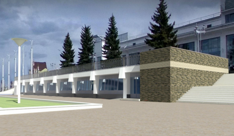 Новый облик кассовых павильонов у Речного вокзала показали нижегородцам - фото 1