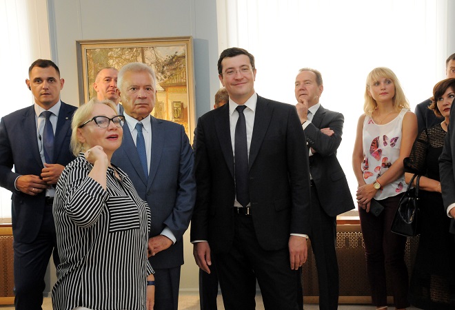 Выставка картин русских импрессионистов открылась в Нижнем Новгороде - фото 2