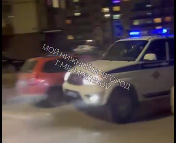 Нижегородцы сообщили о полицейской погоне в Автозаводском районе