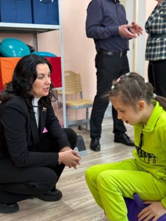 Гриневич помогла нижегородскому интернату для слепых детей получить тренажеры - фото 3