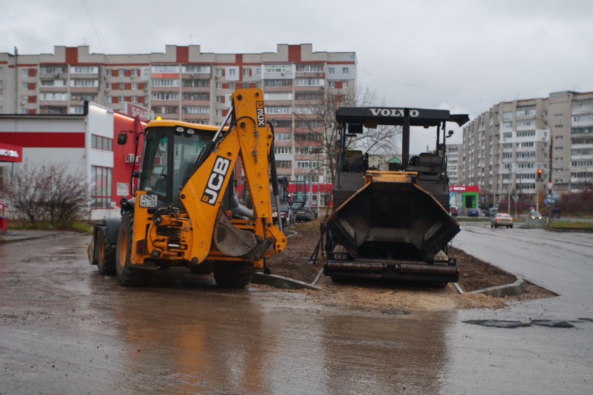 Капитальный ремонт улицы Строителей в Дзержинске подходит к завершению - фото 1