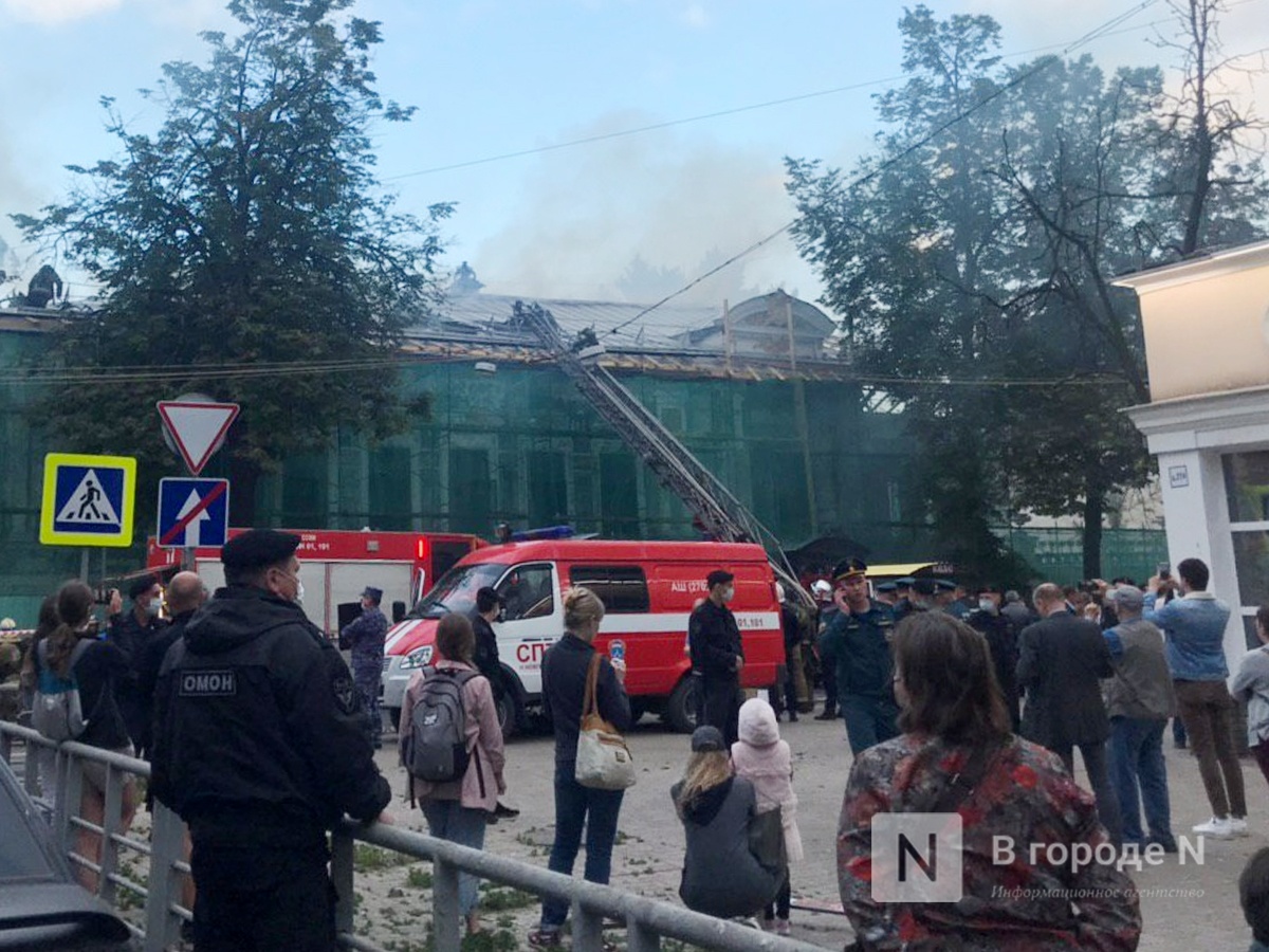 Пожар в Литературном музее в Нижнем Новгороде локализован - фото 1