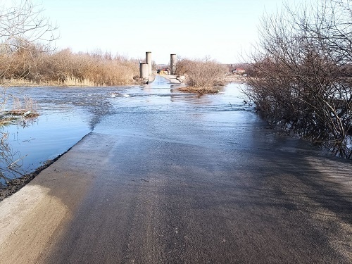Еще шесть мостов затопило в Нижегородской области - фото 1