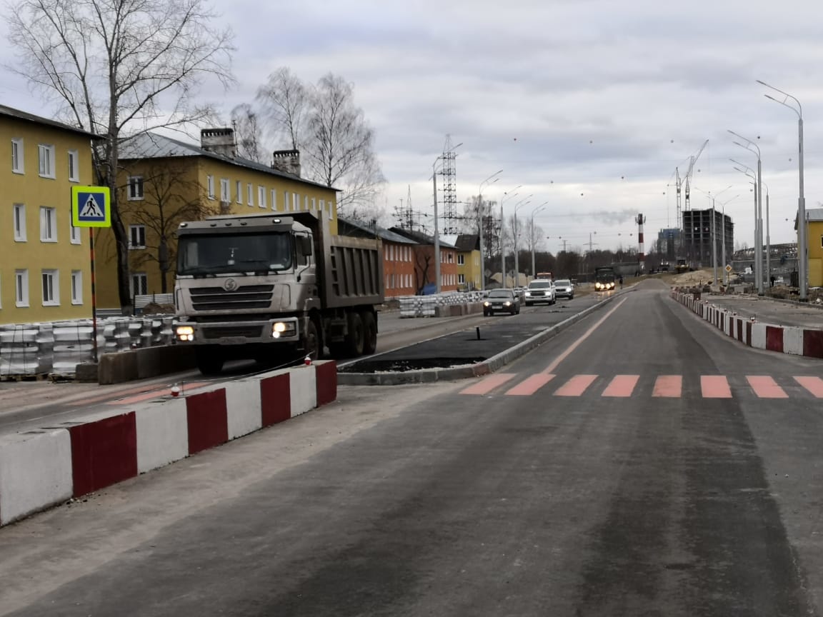 Участок развязки на Циолковского открыли для транспорта - фото 1