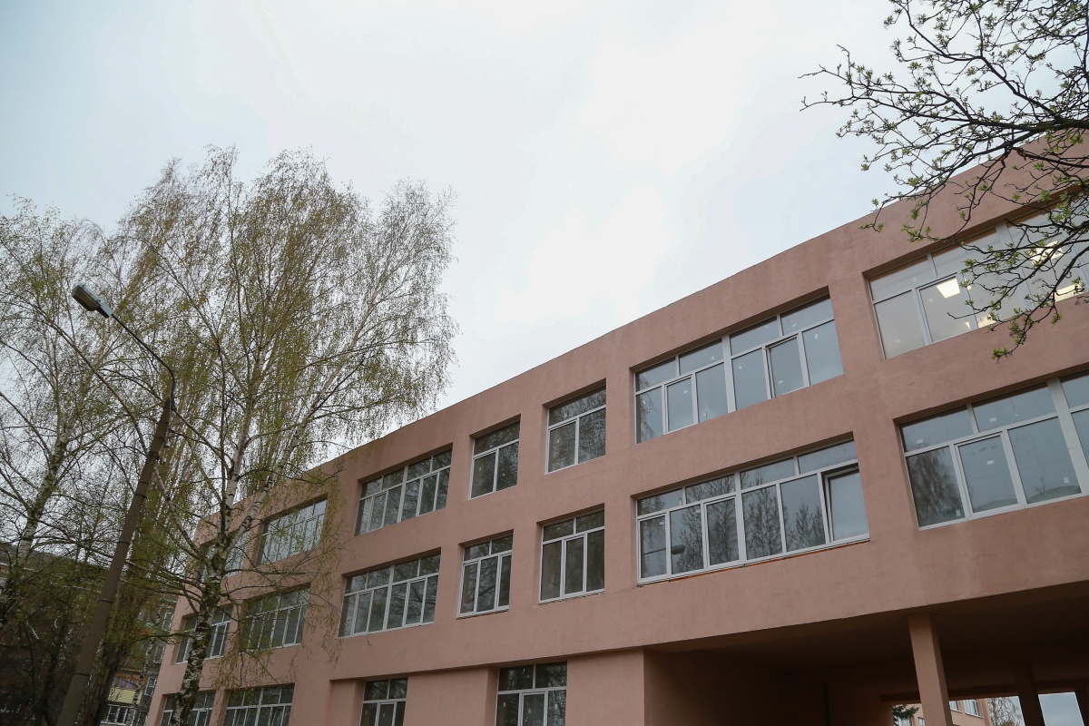 Школа № 73 в Нижнем Новгороде капитально отремонтирована на 85%