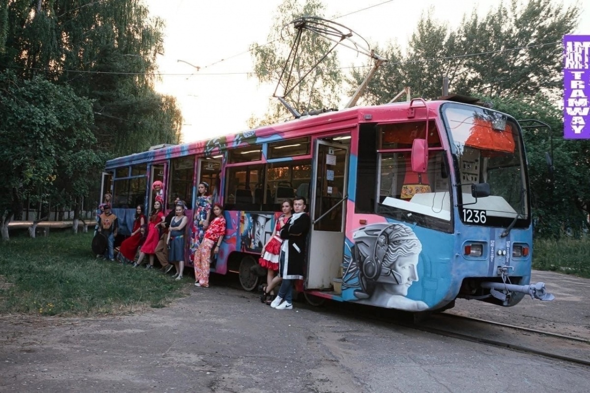 Арт-трамвай могут запустить в Нижнем Новгороде осенью 2024 года